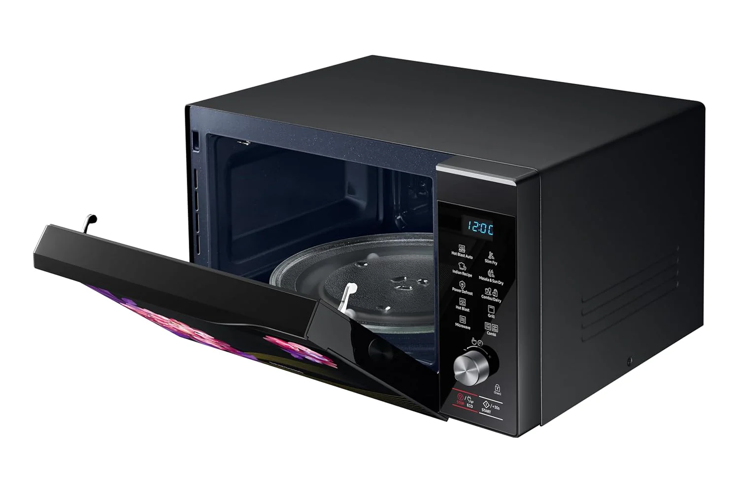 Samsung 32L Convection Microwave Oven (MC32K7056CH/TL, Black & Pattern, 10 Yr warranty) - Image 11