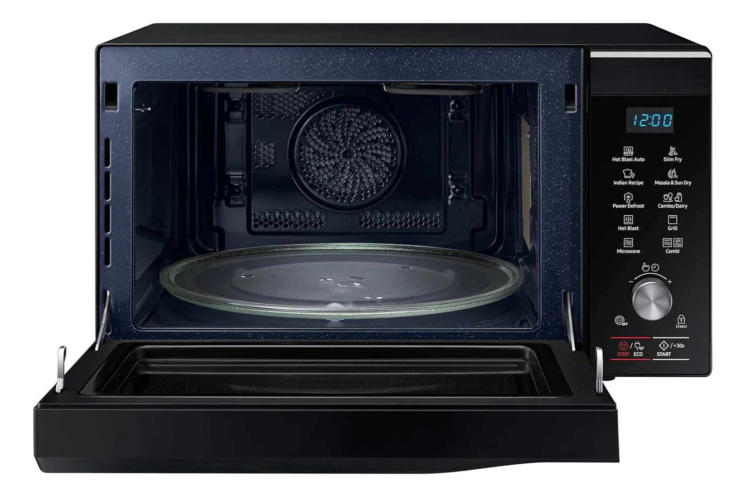 Samsung 32L Convection Microwave Oven (MC32K7056CH/TL, Black & Pattern, 10 Yr warranty) - Image 14