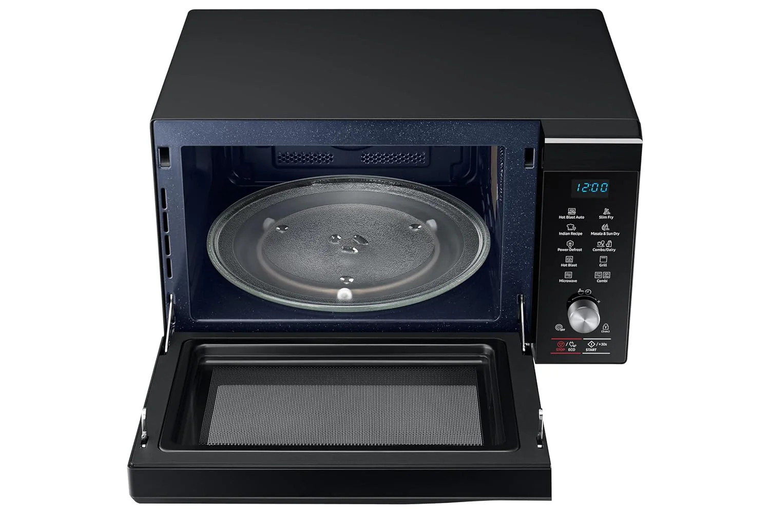 Samsung 32L Convection Microwave Oven (MC32K7056CH/TL, Black & Pattern, 10 Yr warranty) - Image 3