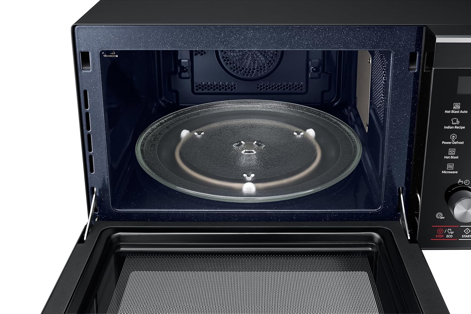 Samsung 32L Convection Microwave Oven (MC32K7056CH/TL, Black & Pattern, 10 Yr warranty) - Image 6