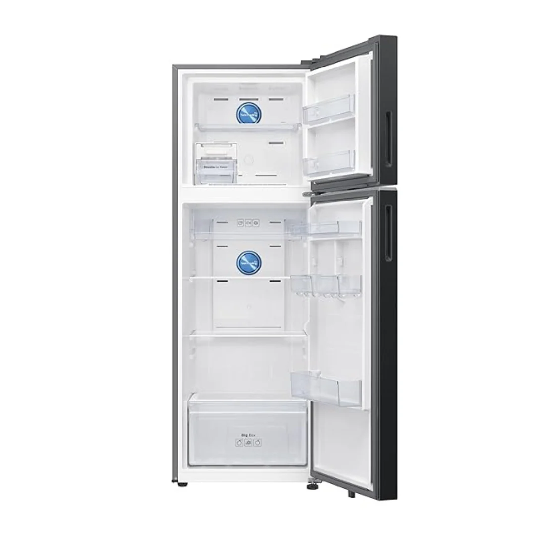 Samsung 350 L, 2 Star, Convertible 5-in-1, Digital Inverter, Frost Free Double Door, WiFi Enabled Bespoke AI Refrigerator (RT38DG5A2BBXHL, Luxe Black, Black) - Image 9