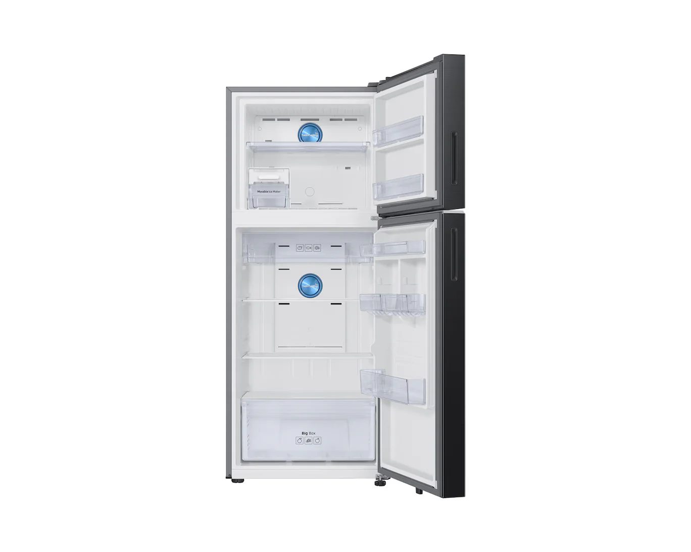Samsung 396 L, 2 Star, Convertible 5-in-1, Digital Inverter, Frost Free Double Door, Bespoke AI WiFi Enabled Refrigerator (RT41DG6A2BB1HL, Black Matt ) - Image 2