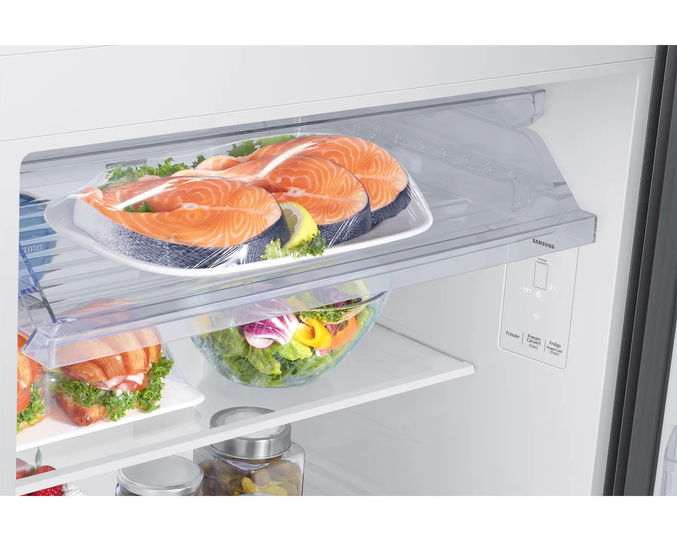 Samsung 396 L, 2 Star, Convertible 5-in-1, Digital Inverter, Frost Free Double Door, Bespoke AI WiFi Enabled Refrigerator (RT41DG6A2BB1HL, Black Matt ) - Image 5