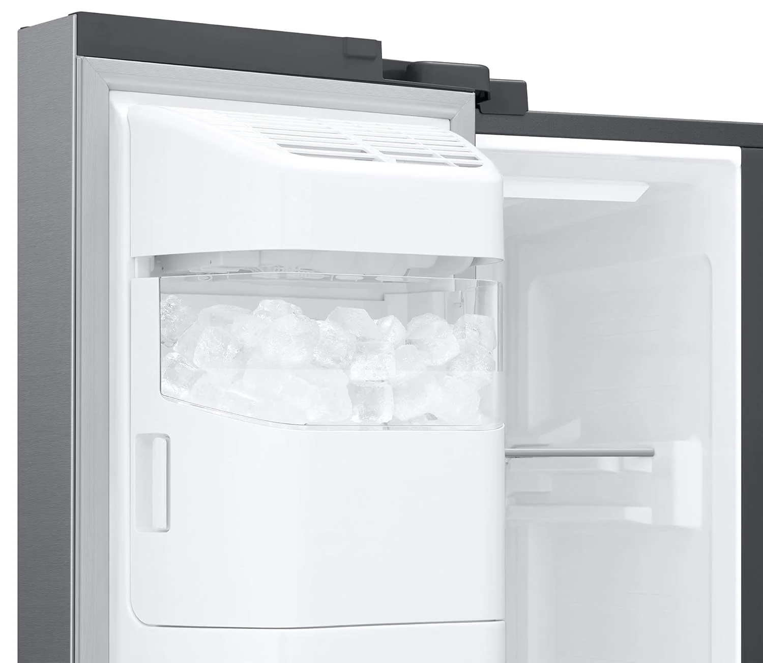 Samsung 633 L, 3 Star, Frost Free, Double Door, Convertible 5-in-1 Digital Inverter, Side By Side Refrigerator with AI, WiFi &amp; Water &amp; Ice Dispenser (RS78CG8543S9HL, Silver, Refined Inox) - Image 3