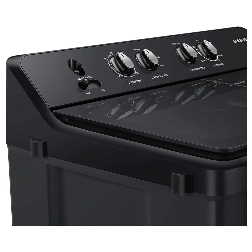 Samsung 8 KG 5 Star Semi-Automatic Top Load Washing Machine Appliance (WT80B3560GB/TL,DARK GRAY) - Image 4
