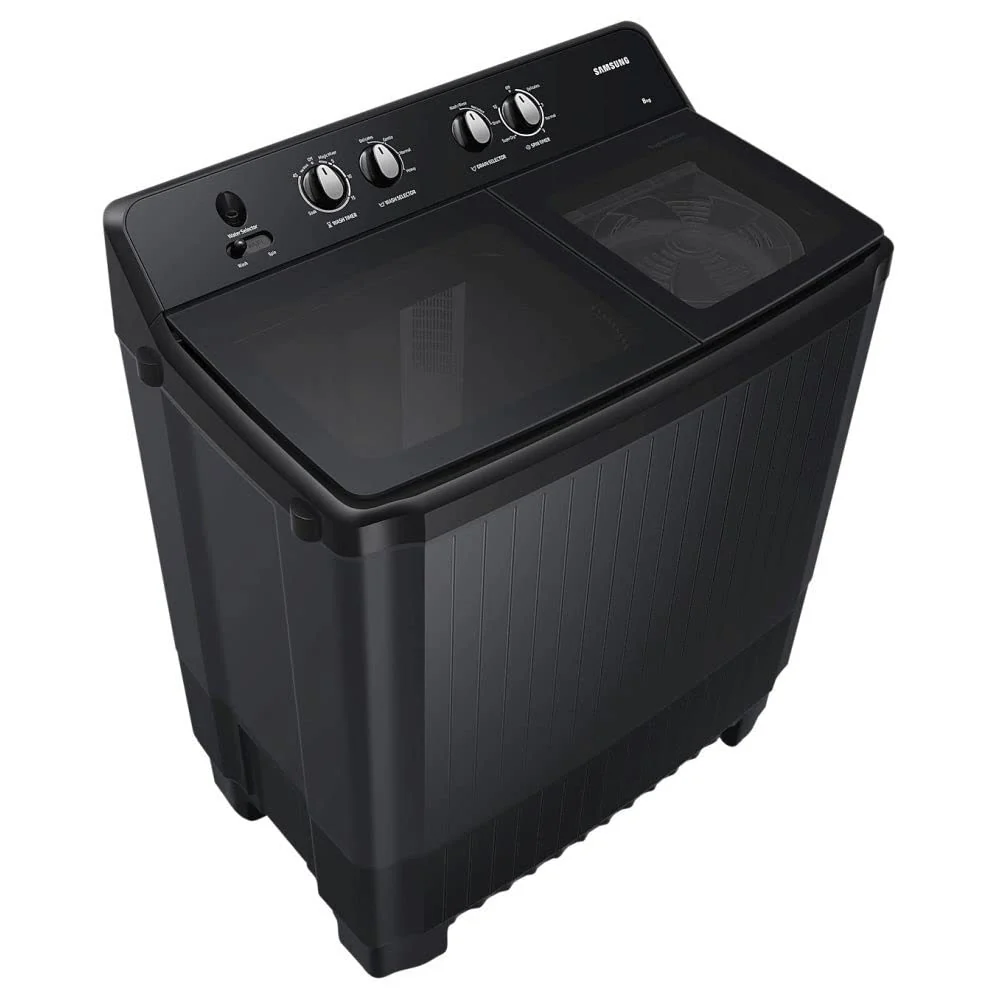 Samsung 8 KG 5 Star Semi-Automatic Top Load Washing Machine Appliance (WT80B3560GB/TL,DARK GRAY) - Image 9