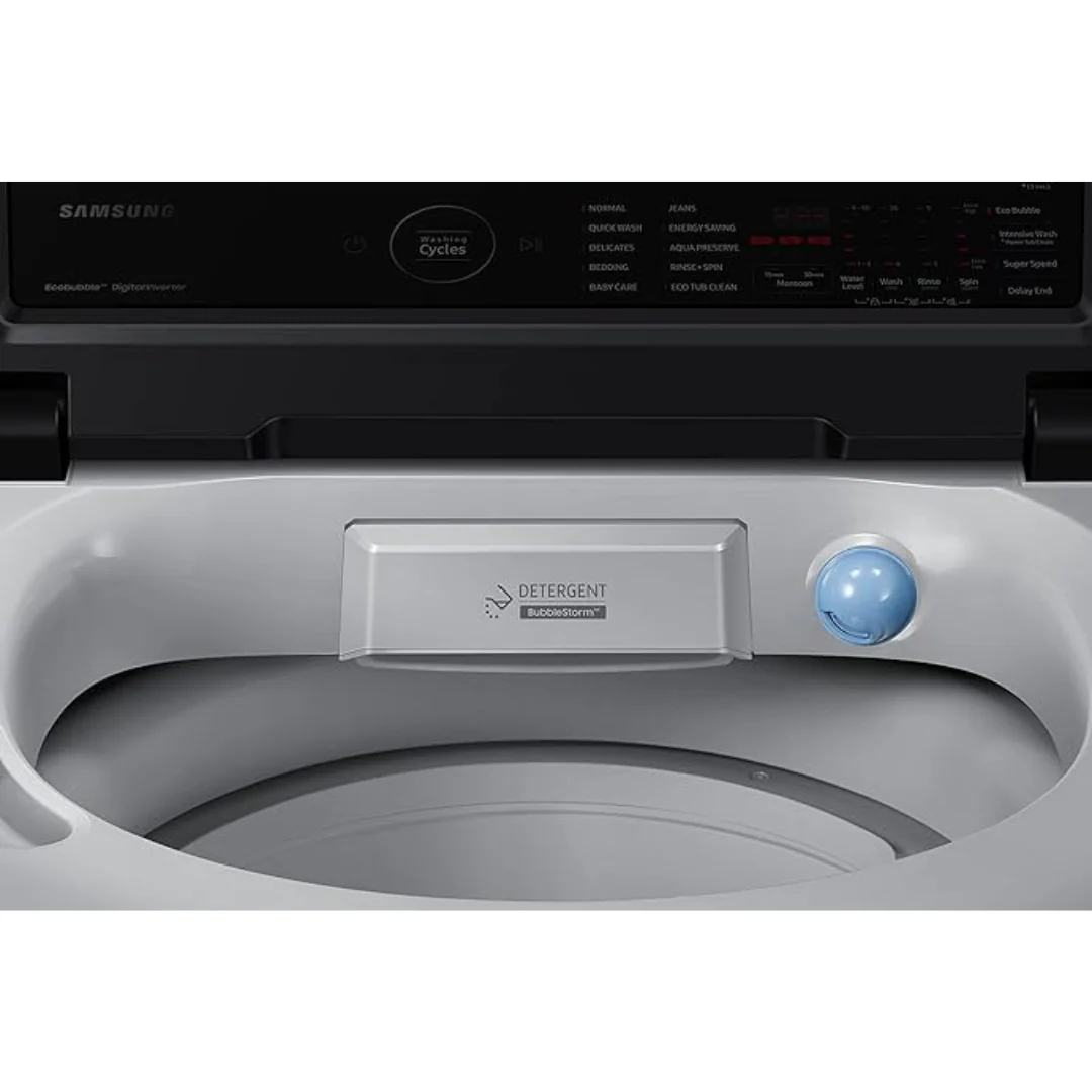 Samsung 9.0 5 star Fully Automatic Top Load Washing Machine Appliance (WA90BG4545BYTL,Lavender Gray) - Image 3