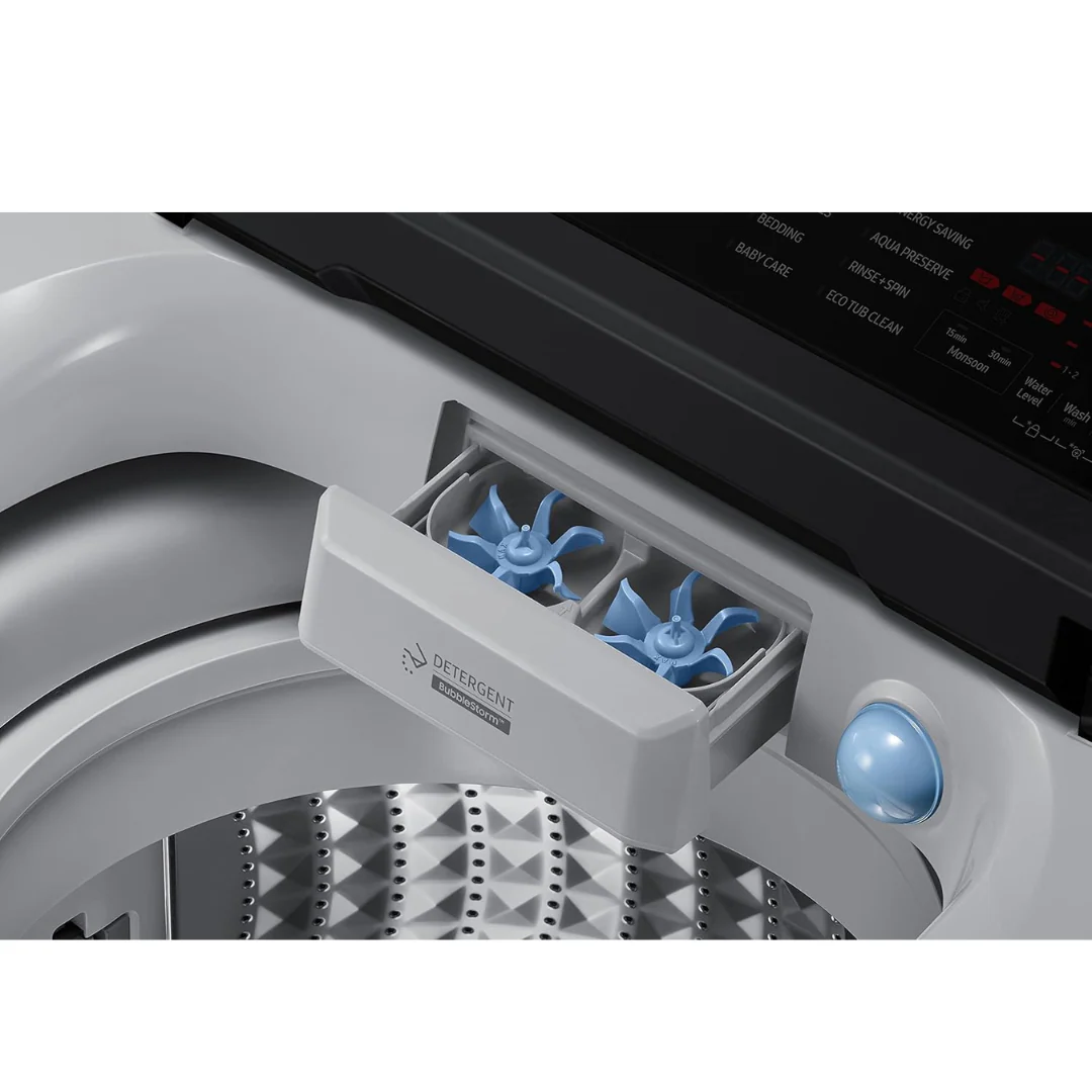 Samsung 9.0 5 star Fully Automatic Top Load Washing Machine Appliance (WA90BG4545BYTL,Lavender Gray) - Image 9
