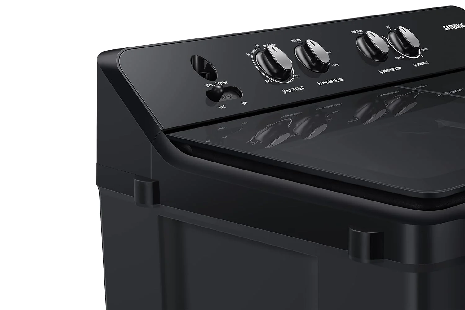 Samsung 9 5 Star Semi-Automatic Top Load Washing Machine Appliance (WT90B3560GB/TL,DARK GRAY) - Image 5
