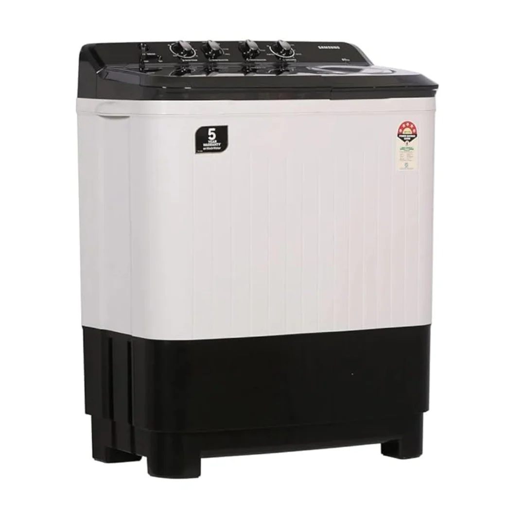 Samsung 9 kg, 5 star, Semi-Automatic Top Load Washing Machine (WT90C4260GG/TL, Air Turbo Drying, Light Gray) - Image 2