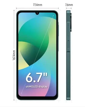 SAMSUNG Galaxy F07 (Green, 128 GB) (4 GB RAM) - Image 2