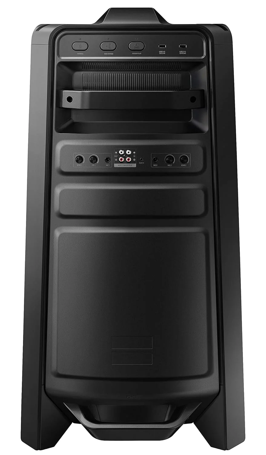 Samsung {MX-T70/XL) Sound Tower High Power Audio, Floor Standing Speaker, Bi-Directional Sound, Water Resistant, Party Lights, Bluetooth Multi-Connection, USB Music Playback (Black) - Image 10