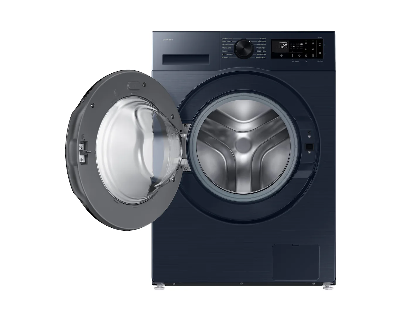 Samsung Smart Choice 9 kg, 5 Star, Ecobubble, Super Speed, Wi-Fi, Hygiene Steam with Inbuilt Heater, Digital Inverter, Fully-Automatic Front Load Washing Machine (WW90FG4U04ASTL, NAVY) - Image 5
