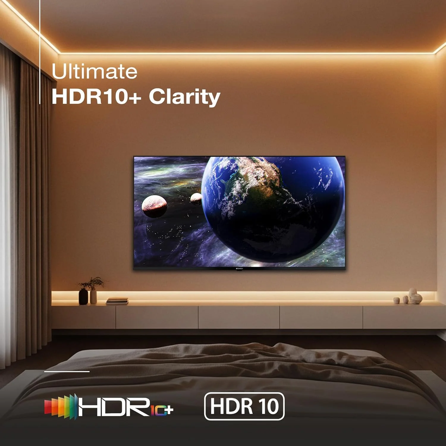 SANSUI 140 cm (55 inch) 4K Ultra HD Smart Google TV with A+ Grade IPS Panel Dolby Audio & Film Maker Mode LED TV(JSW55UG23) - Image 4