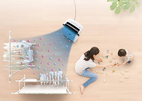 SHARP dehumidifier with Air Purifier I Plasmacluster Tech fight against Mold, Fungus, VOCs I Absorb Moisture I Clothe Dryer I HEPA+Carbon+Pre-Filter I Area Covers 550 ft² I Drain 20L/day I DW-J20FM-W - Image 8