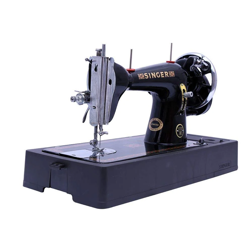 Singer Tailor Deluxe Handheld Sewing Machine (Complete with Base & Cover,Black) - Image 3