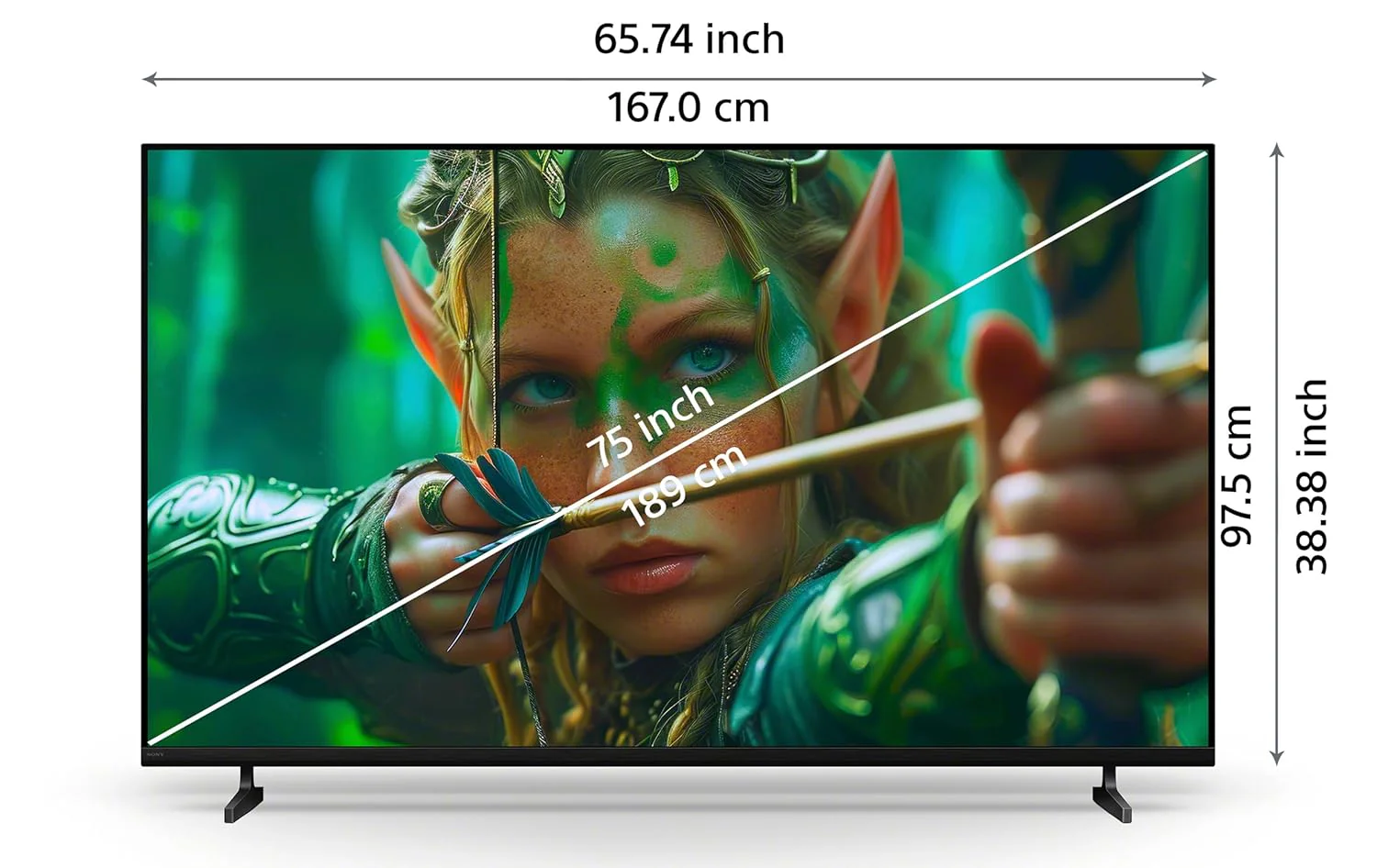Sony 189 cm (75 inches) BRAVIA 2M2 Series 4K Ultra HD Smart LED Google TV K-75S25M2 - Image 21