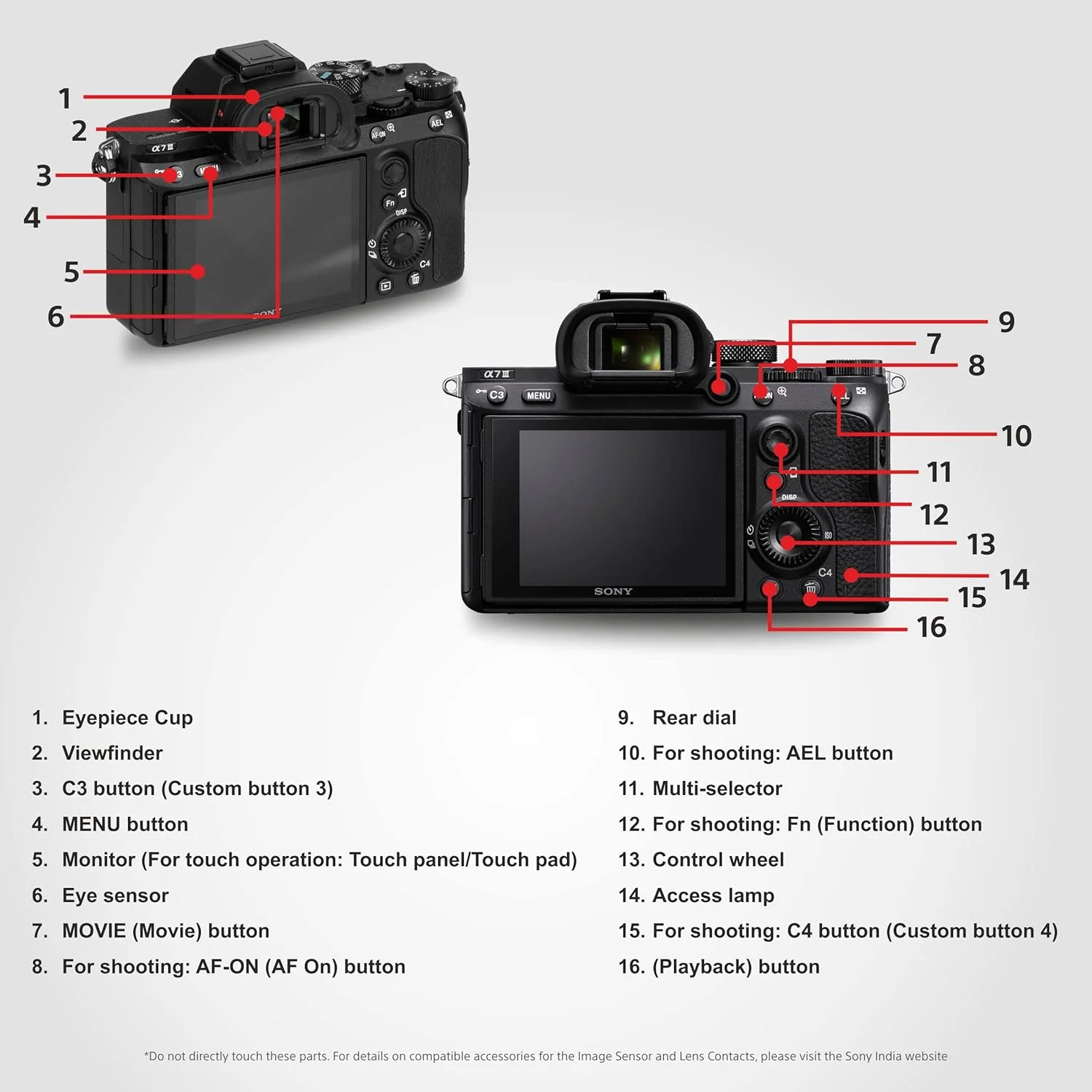 Sony Alpha ILCE-7M3 Full-Frame 24.2MP Mirrorless Digital SLR Camera Body | 4K Full Frame | Real-Time Eye Auto Focus | Tiltable LCD, Low Light Camera - Black - Image 10