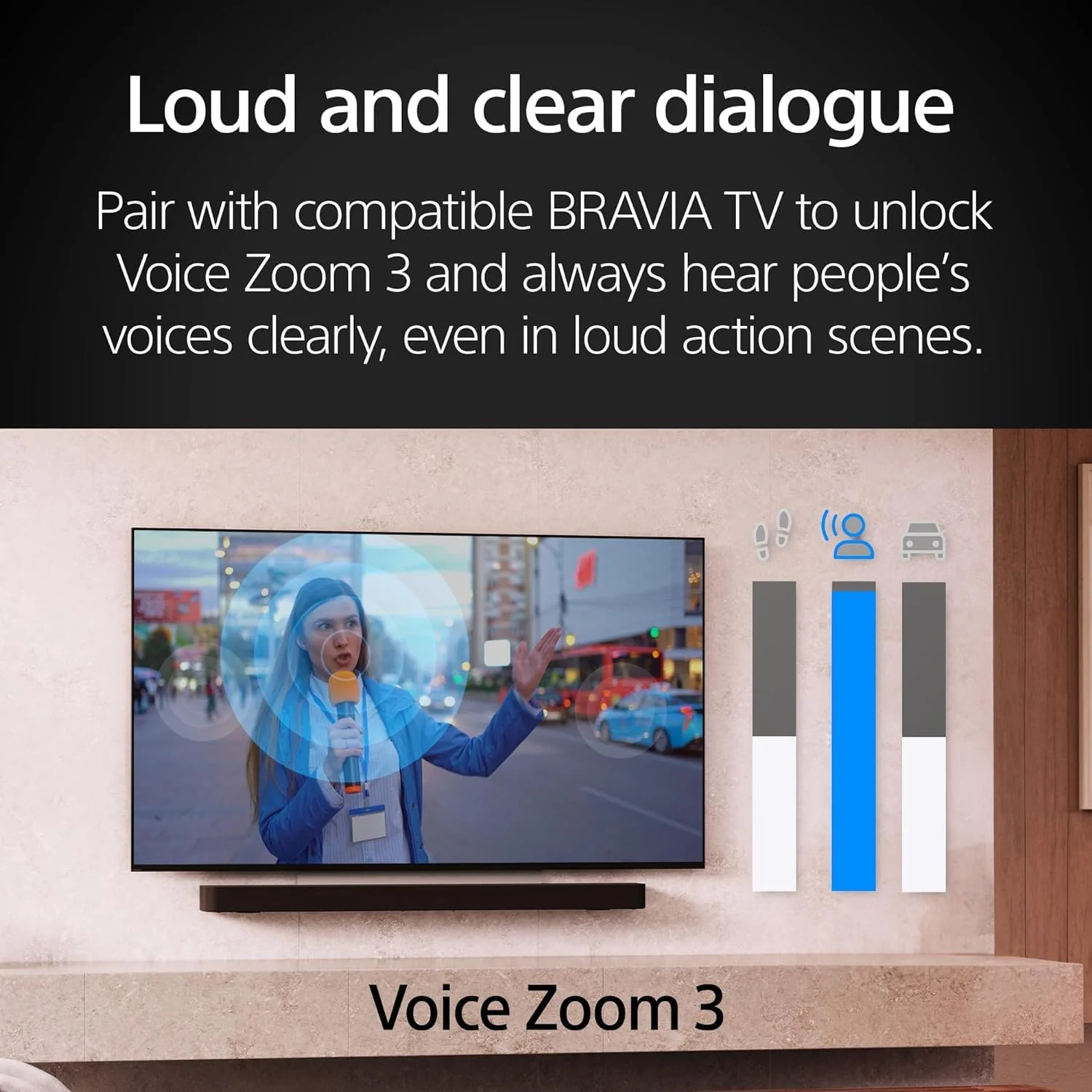 Sony Bravia Theatre Quad (HT-A9M2) Premium Soundbar System with 360 SSM, Wireless Multi Dimensional Surround Sound (IMAX, Dolby Atmos/DTSx,360 RA, Voice Zoom3, 8K/4K HDR), Grey - Image 10
