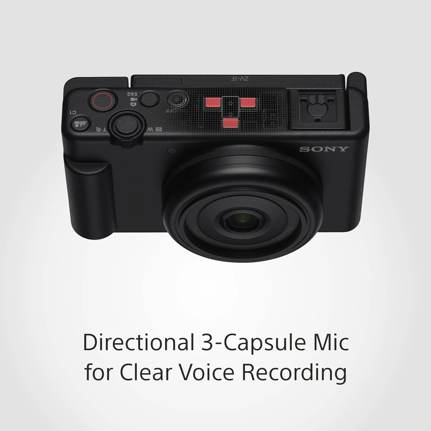 Sony Digital Camera ZV-1F for Content Creators with Ultra-Wide 20mm Prime Lens | Soft Skin Feature | Bokeh | Creative Look | Active Mode Stabilisation -Black - Image 10