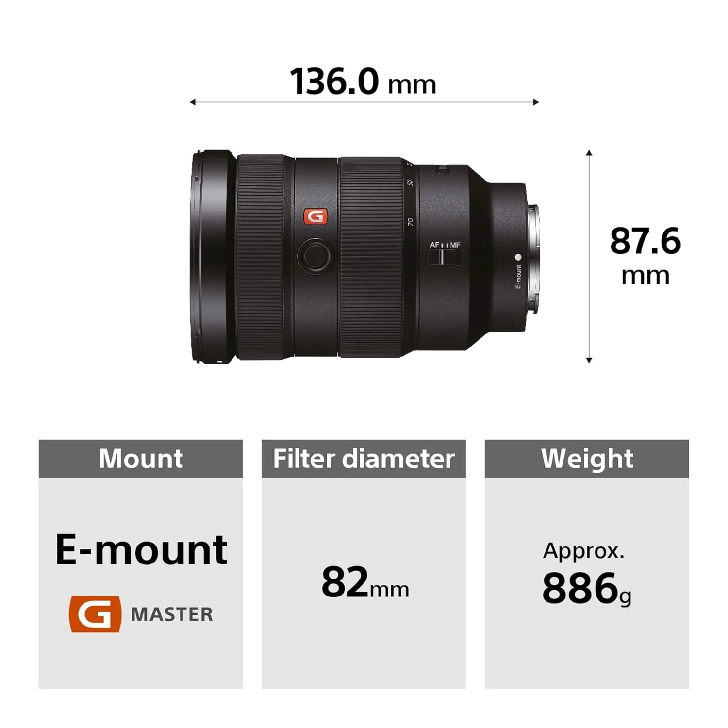 Sony E Mount FE 24-70mm F2.8 GM Full-Frame Lens (SEL2470GM) | Standard Zoom| Premium G Master - Image 7