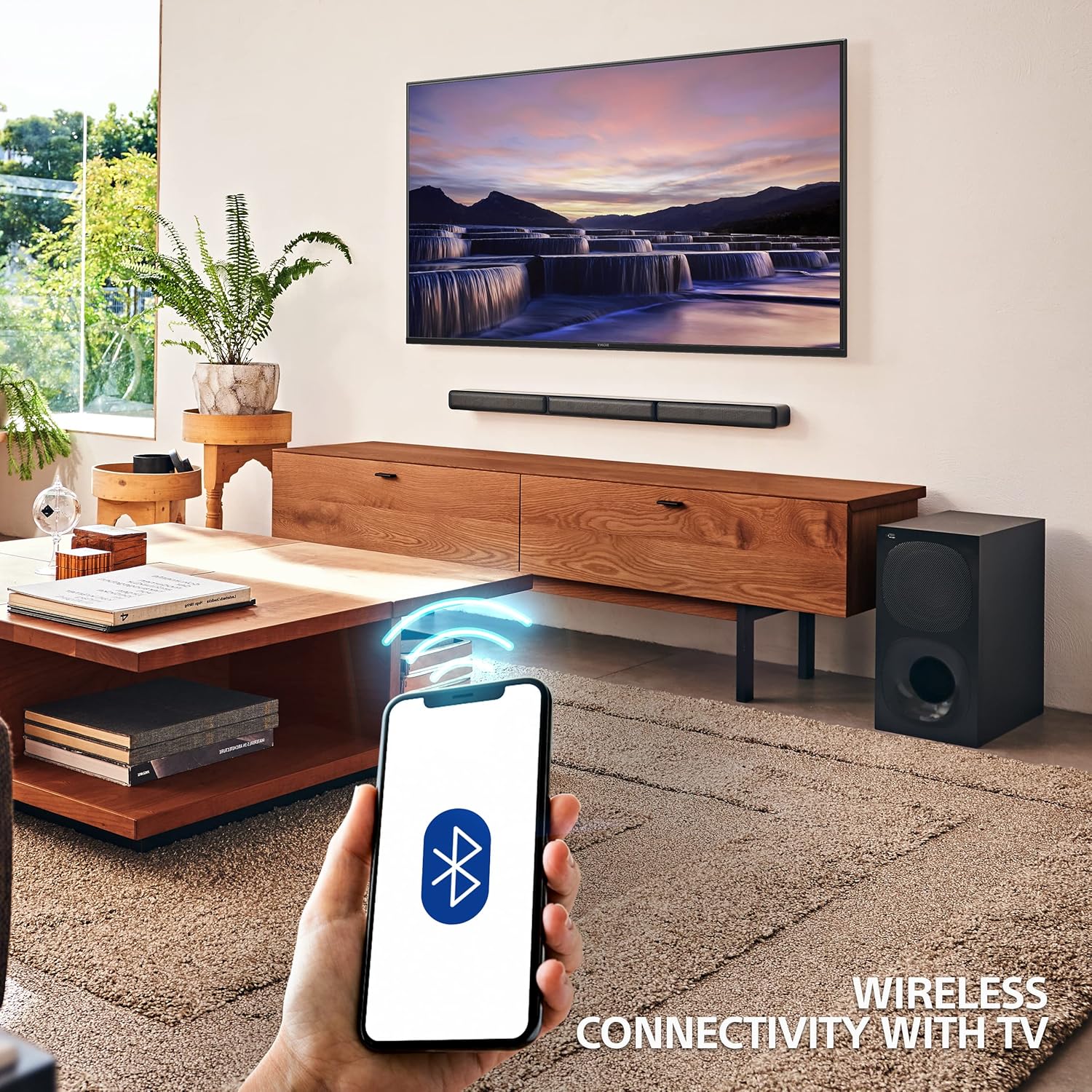 Sony HT-S40R Real 5.1ch Dolby Audio Soundbar for TV with Subwoofer &amp; Wireless Rear Speakers, 5.1ch Home Theatre System (600W, Bluetooth &amp; USB Connectivity, HDMI &amp; Optical Connectivity, Sound Mode) (Open Box / Without Box) - Image 8