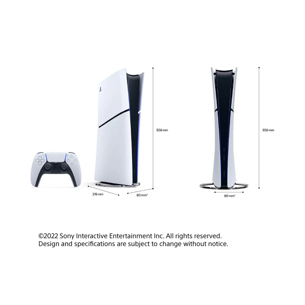 Sony PlayStation 5 Digital Edition Slim (CFI-2008B01X) | Ultra Fast SSD, 4K Gaming, 3D Audio - Image 4
