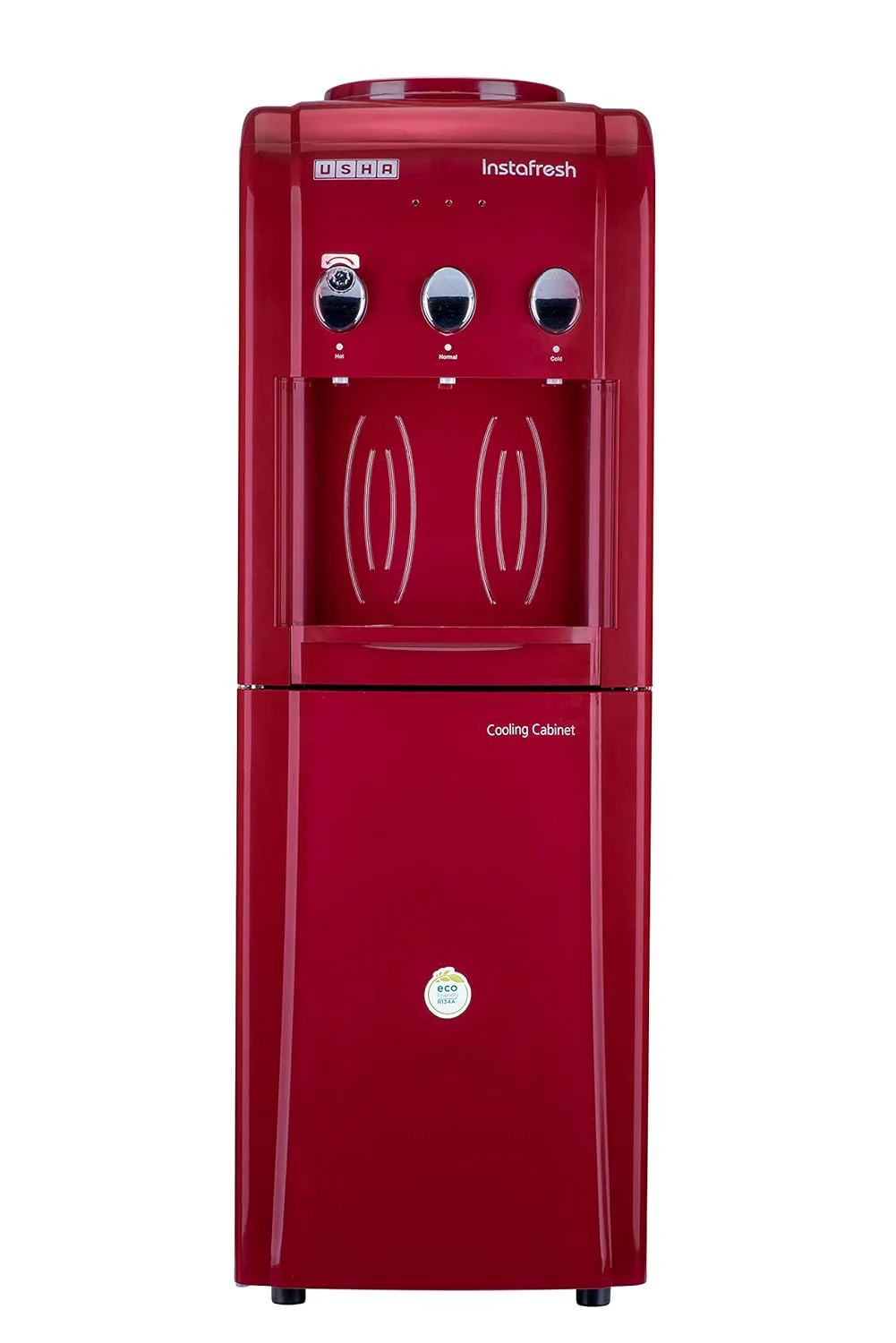 USHA Instafresh Floor Standing Water Dispenser ( Red Wine)