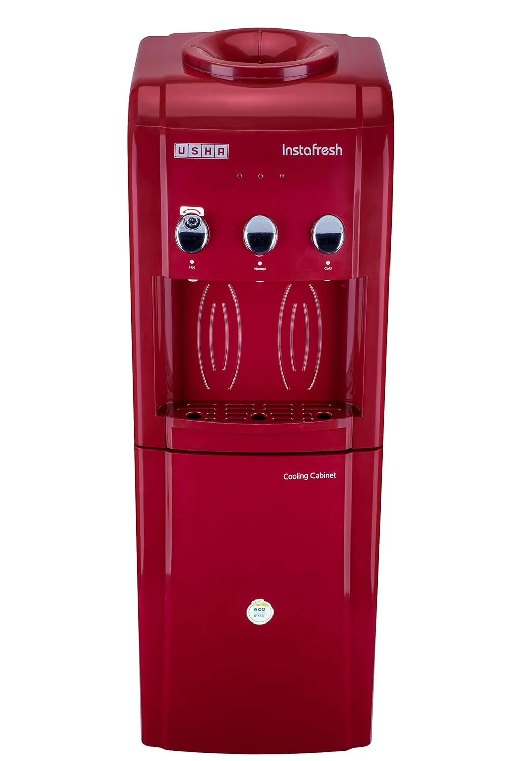 USHA Instafresh Floor Standing Water Dispenser ( Red Wine) - Image 2