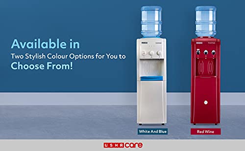 USHA Instafresh Floor Standing Water Dispenser ( Red Wine) - Image 5