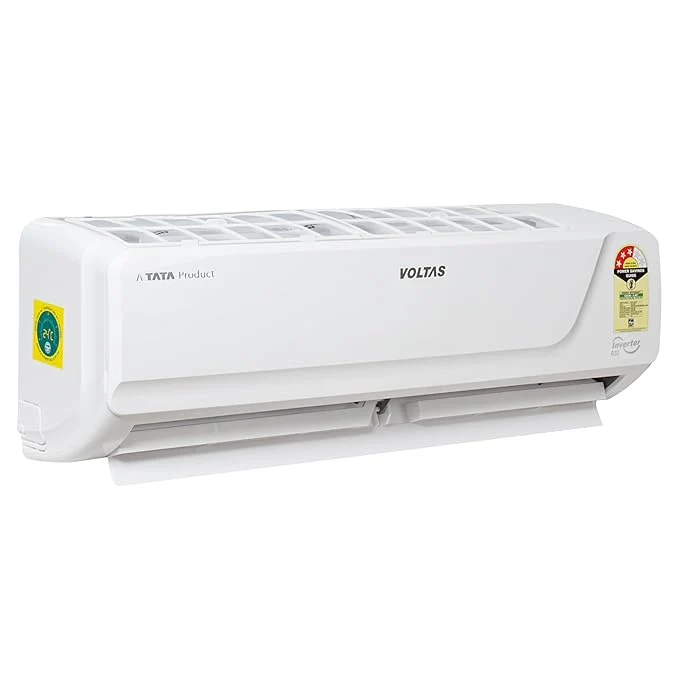 Voltas 1.5 Ton, 3 Star, Hot &amp; Cold Inverter Split AC (Copper, 4-in-1 Adjustable Cooling, Anti-dust Filter, 2024 Model, 183VH VECTRA PLATINA, White) - Image 2