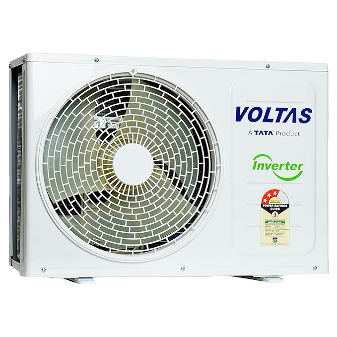 Voltas 1 Ton 3 Star Split Inverter AC - White (123V VERTIS ELITE GOLD, Copper Condenser) - Image 4