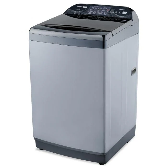 Voltas beko 11 Kg, 5-Star, Fully Automatic Top Load Washing Machine (WTL1106UEA / SPB0OD, Grey) - Image 2