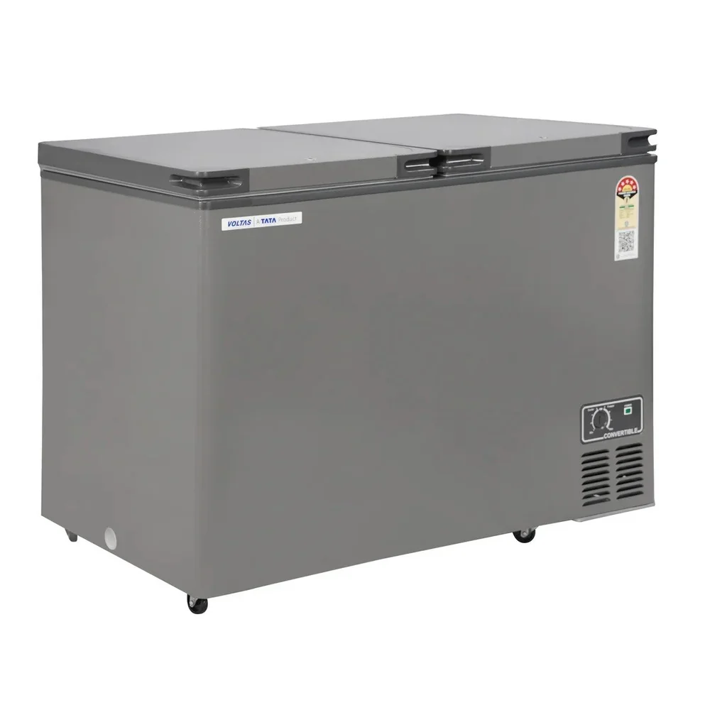 Voltas 460 L Double Door Standard Deep Freezer (Grey, CVF460DA5, Grey, 460 Ltr, 5 Star Deep Freezer) - Image 7
