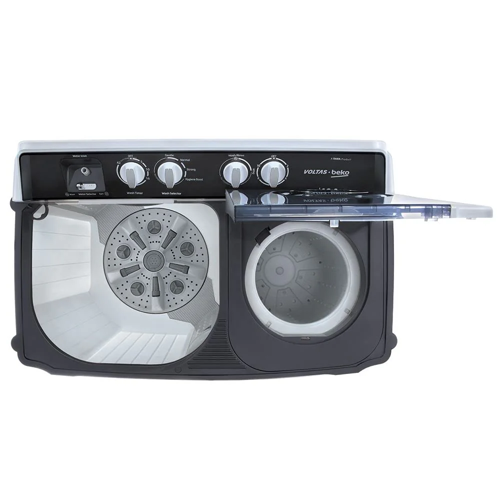 Voltas Beko 12 Kg Top Load Semi Automatic Washing Machine (Gray) Wtt120Agrt/Hb - Image 5
