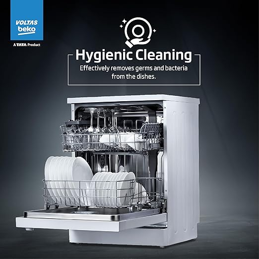 Voltas Beko 14 Place Settings Dishwasher (DF14S3, Silver) - Image 2