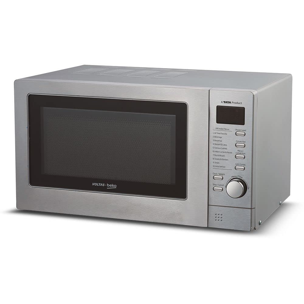 Voltas Beko 20 L Convection Microwave Oven, 10 power levels (MC20SD, Silver) - Image 9