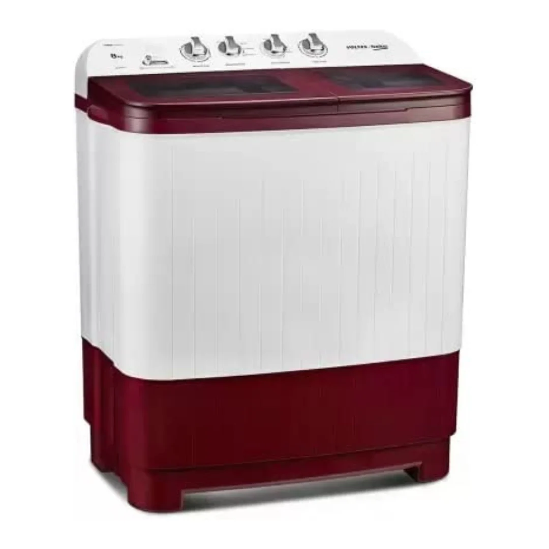 Voltas Beko 8 kg Semi Automatic Washing Machine (Burgundy) WTT80DBRG (BURGUNDY) - Image 2