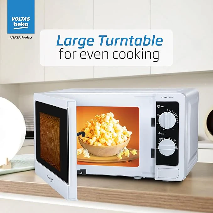 Voltas Beko, A Tata Product 20L, 700W smart solo Microwave oven (MS20MPW10, White) - Image 5