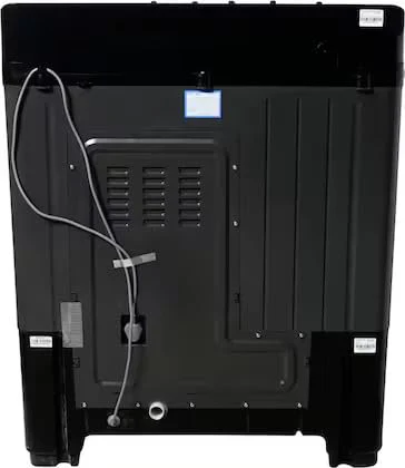 Voltas Beko WTT120UPA/BKSSDG5GTDA 12 Kg 5 Star Semi-Automatic Top Load Washing Machine | Double Waterfall, 1350 RPM, Black - Image 4