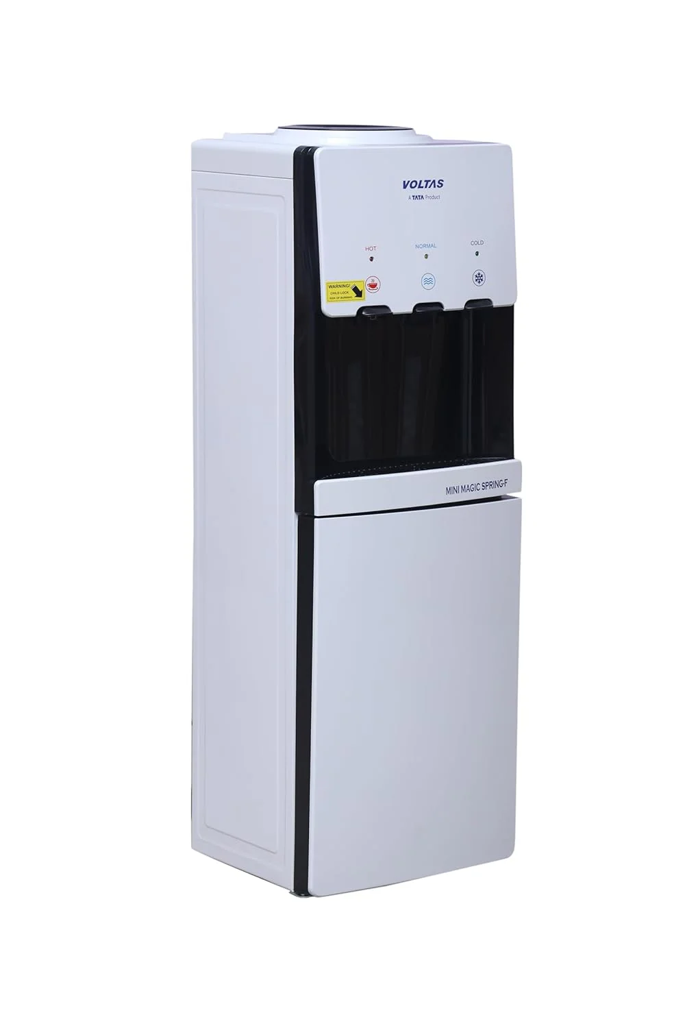 Voltas Water Dispenser Floor Mounted-Minimagic Spring F With Storage Cabinet,5 Litres,White - Image 4