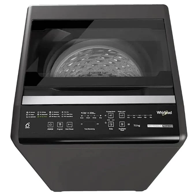 WHIRLPOOL 7.5 Kg 5 Star In-Built Heater Fully Automatic Top Load Washing Machine(Whitemagic Premier GenX 7.5kg 10YMW, GREY) - Image 5